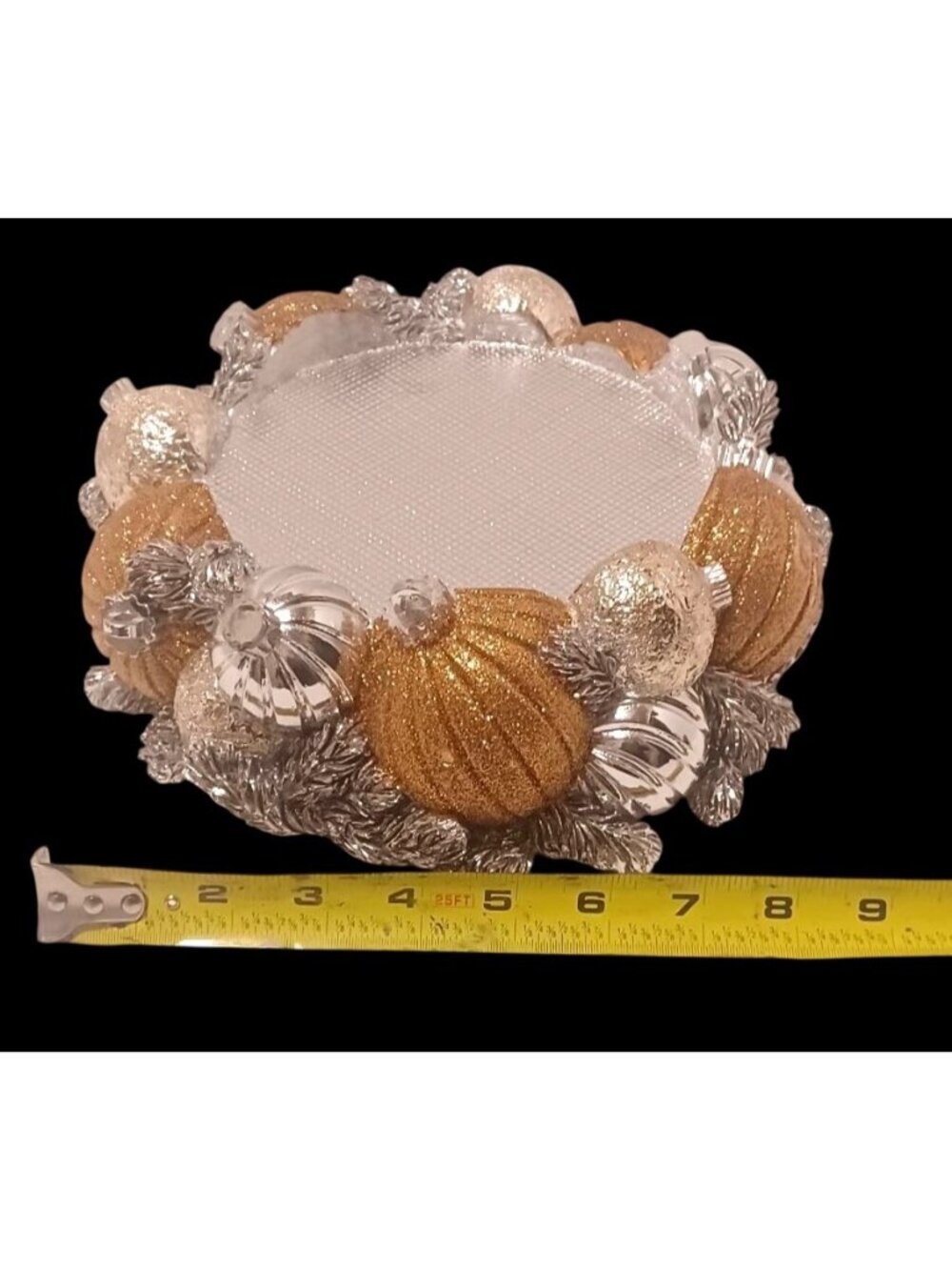 Rare Homeworx By Harry Slatkin Decorative Christmas Ornaments Candle Holder - Picture 3 of 8